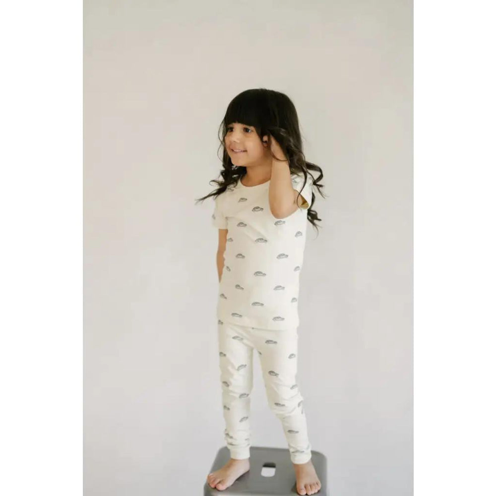 Retro Cruiser Baby Pajama Set - Pajamas