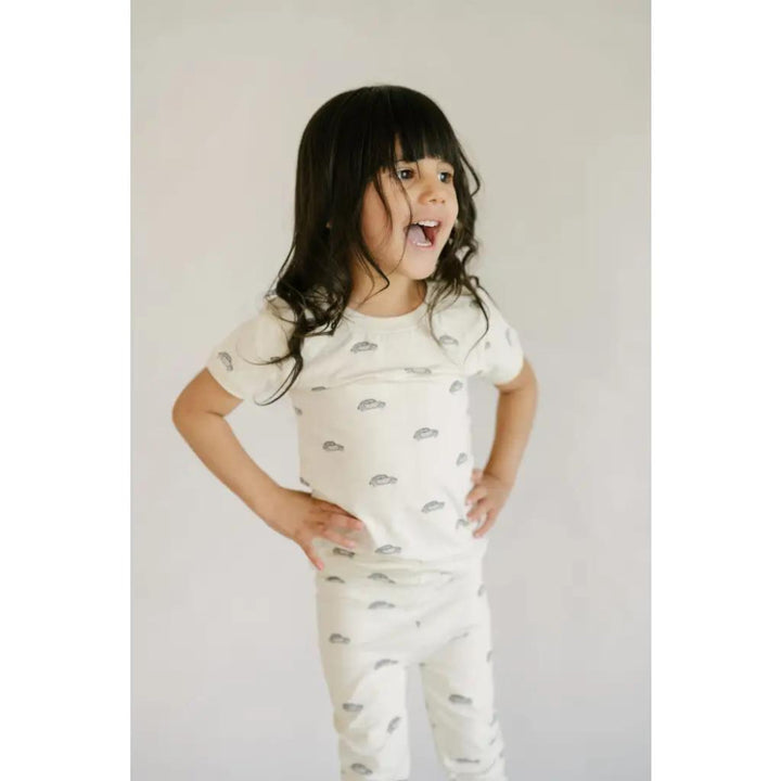 Retro Cruiser Baby Pajama Set - Pajamas