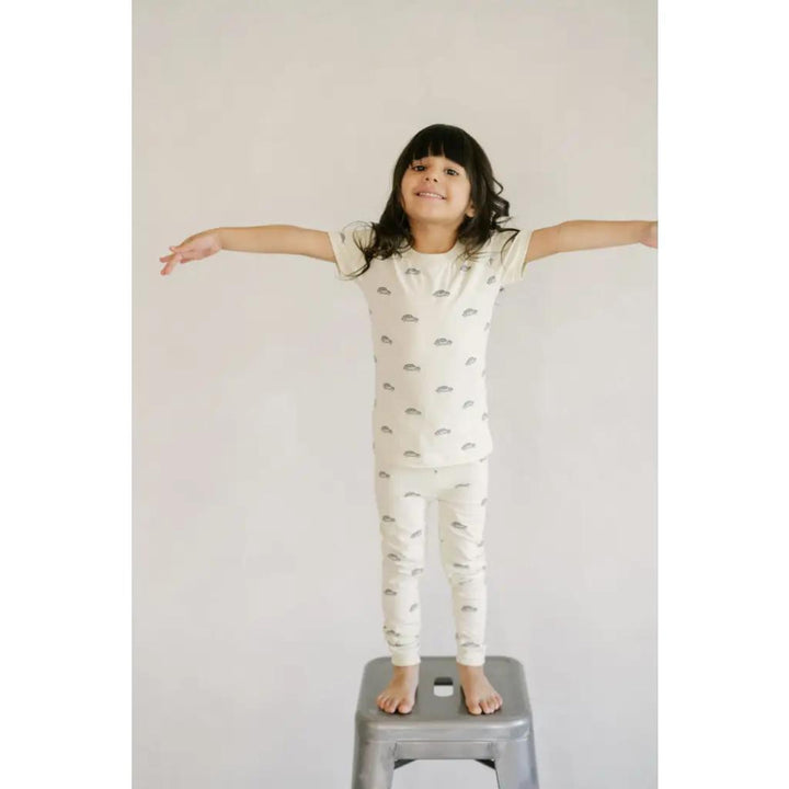 Retro Cruiser Baby Pajama Set - Pajamas
