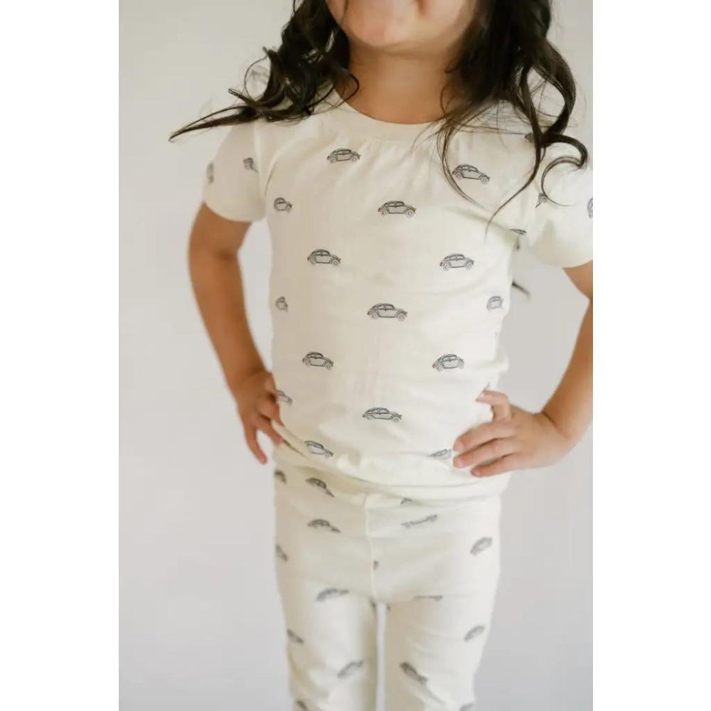 Retro Cruiser Baby Pajama Set - Pajamas