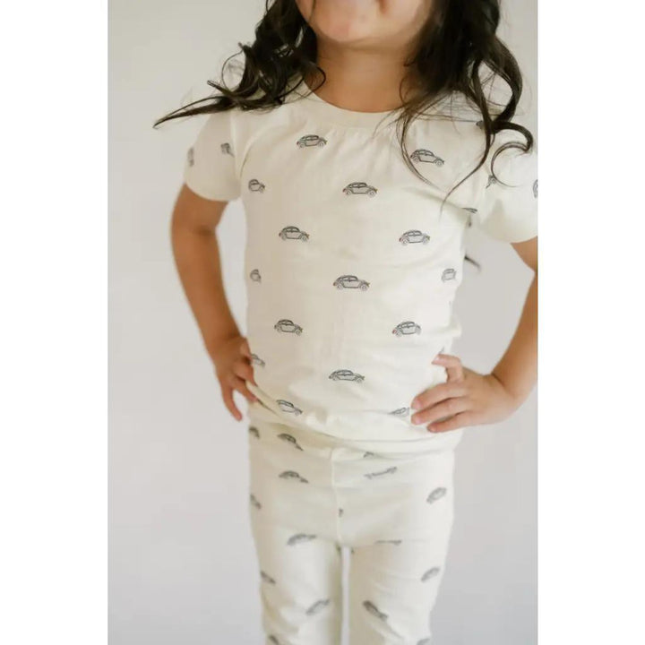 Retro Cruiser Baby Pajama Set - Pajamas