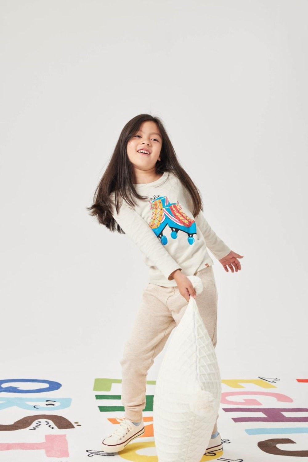 Retro Roller Skates Long Sleeve Tee - T-shirt