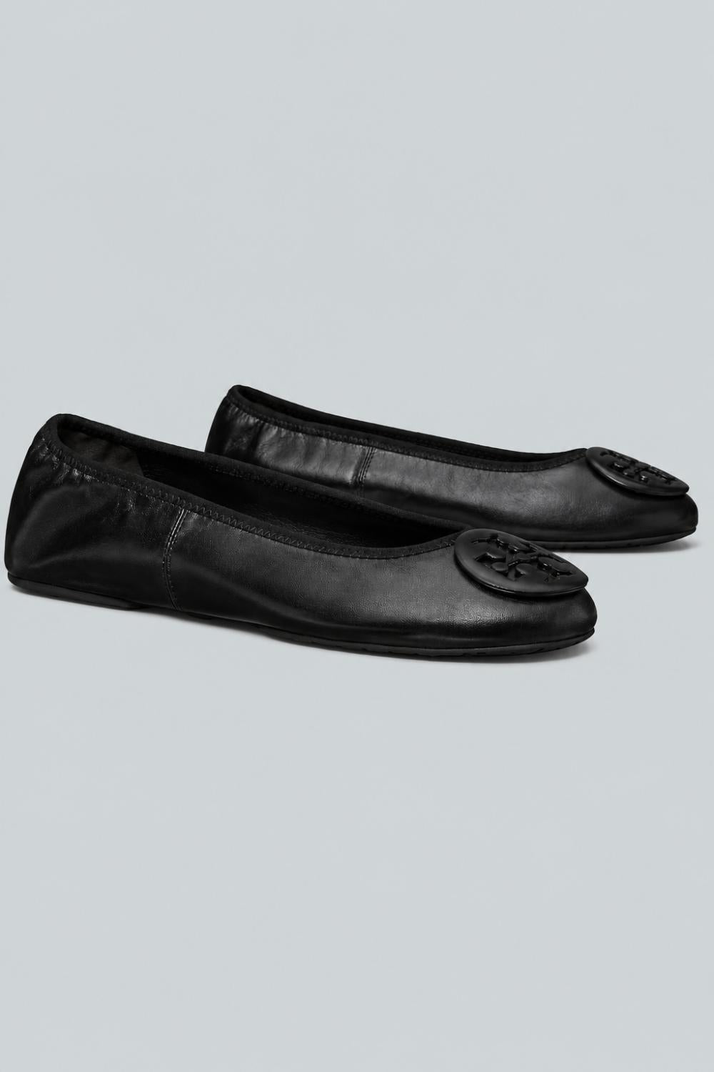 Reva Travel Ballet Flat - Black - Flats