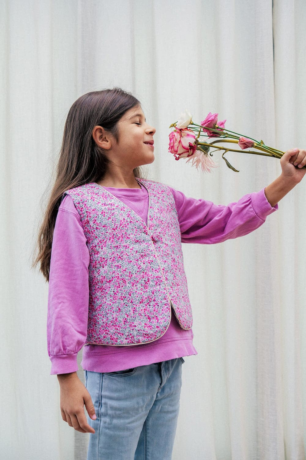 Reversible Kids Vest - Griotte Tagada - Vest