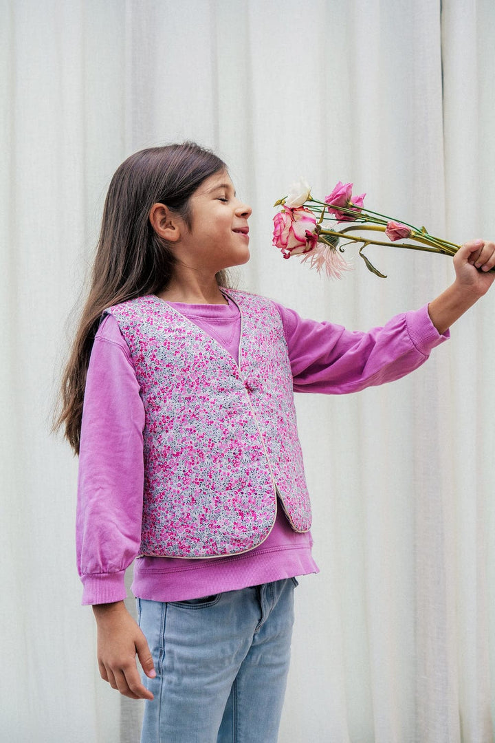 Reversible Kids Vest - Griotte Tagada - Vest