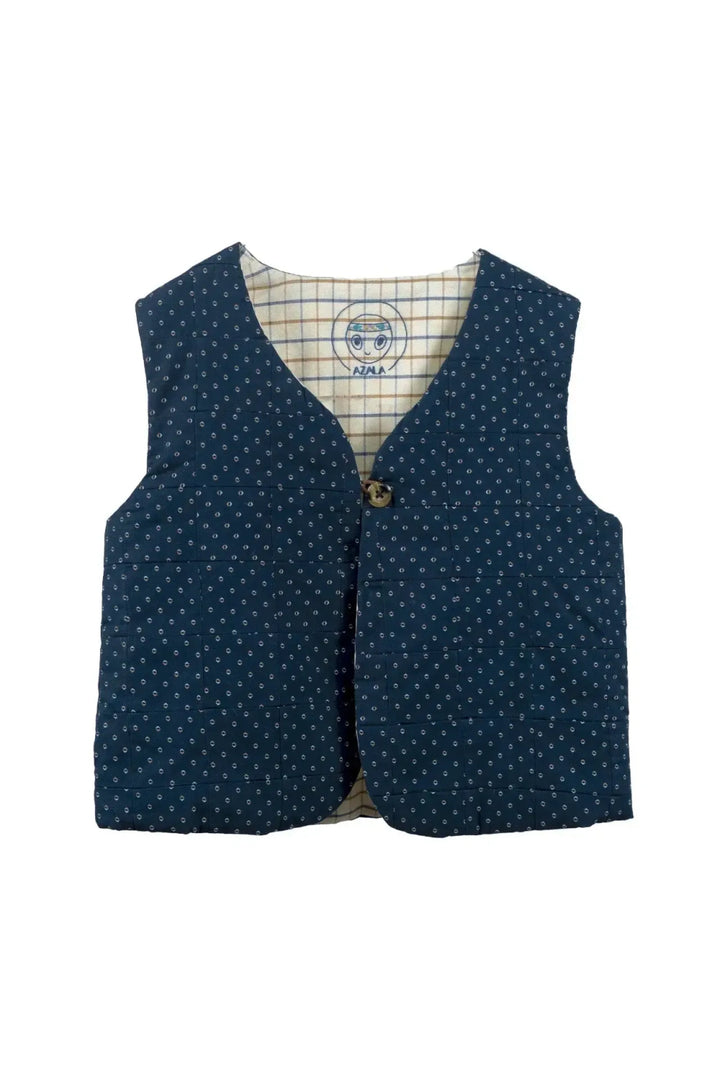 Reversible Vest - Cassis-Coco - Vest
