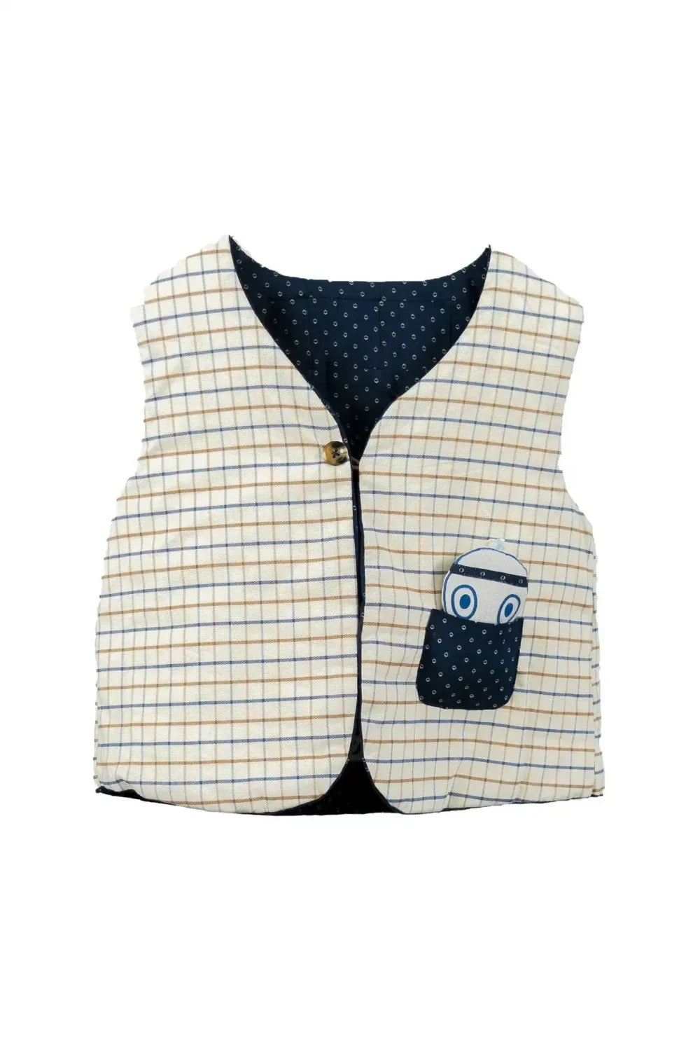 Reversible Vest - Cassis-Coco - Vest