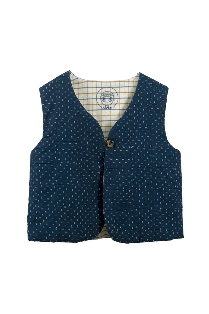 Reversible Vest - Cassis-Coco - Vest