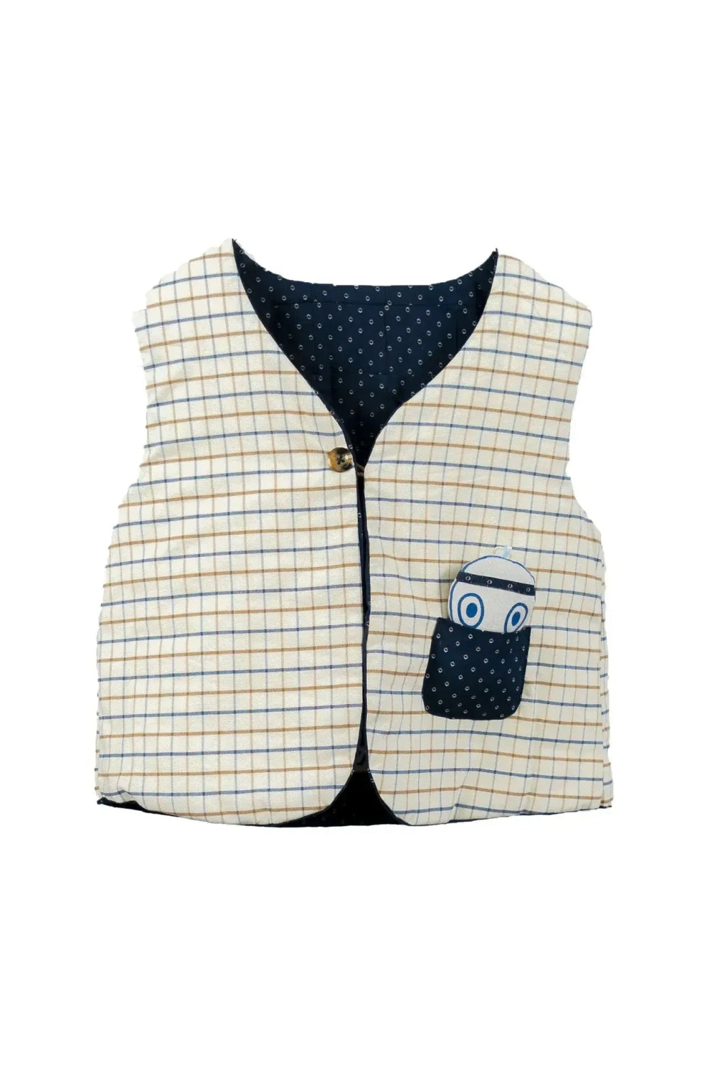 Reversible Vest - Cassis-Coco - Vest
