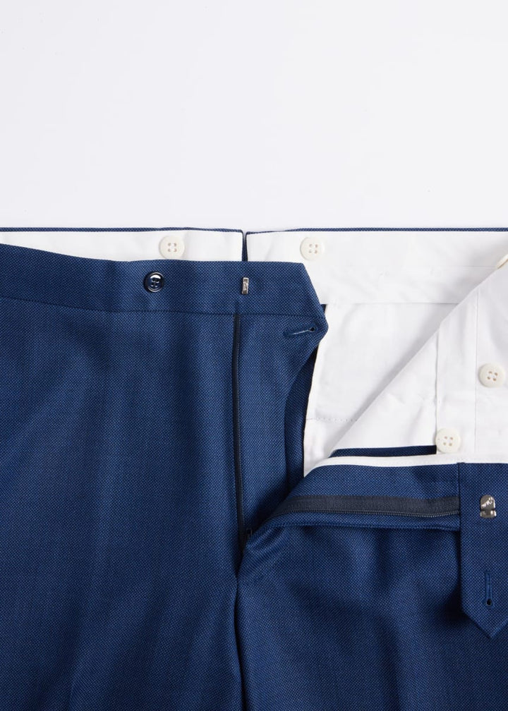 Nailhead Paul Suit - Mid Blue