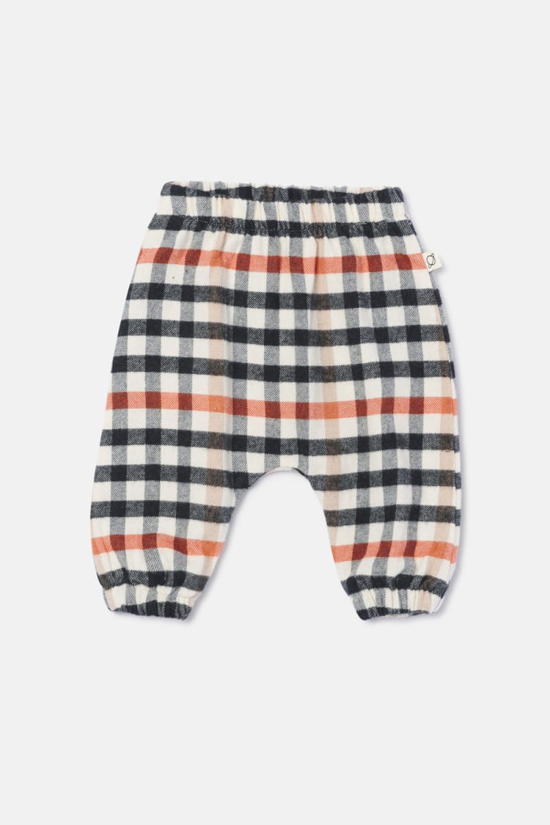 Plaid Check Baby Pants - Unique