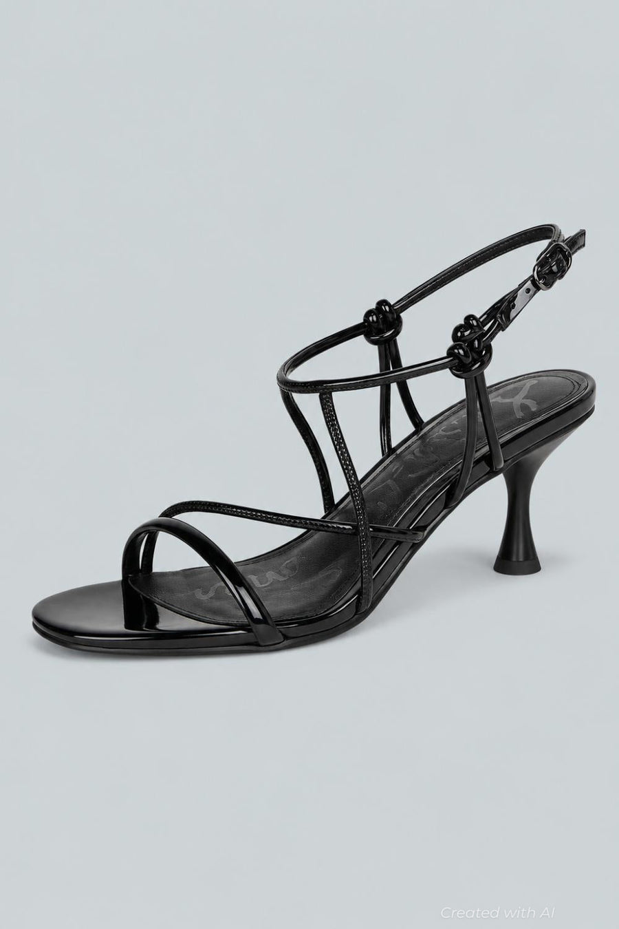 Riana Women’s Sandals - Black Patent - 7.5 M - Sandal