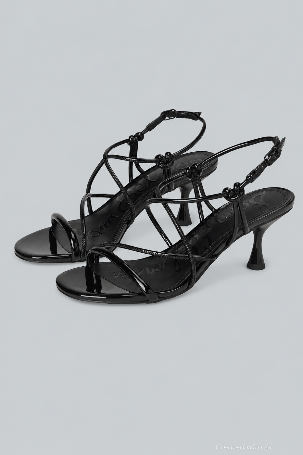 Riana Women’s Sandals - Black Patent - 7.5 M - Sandal