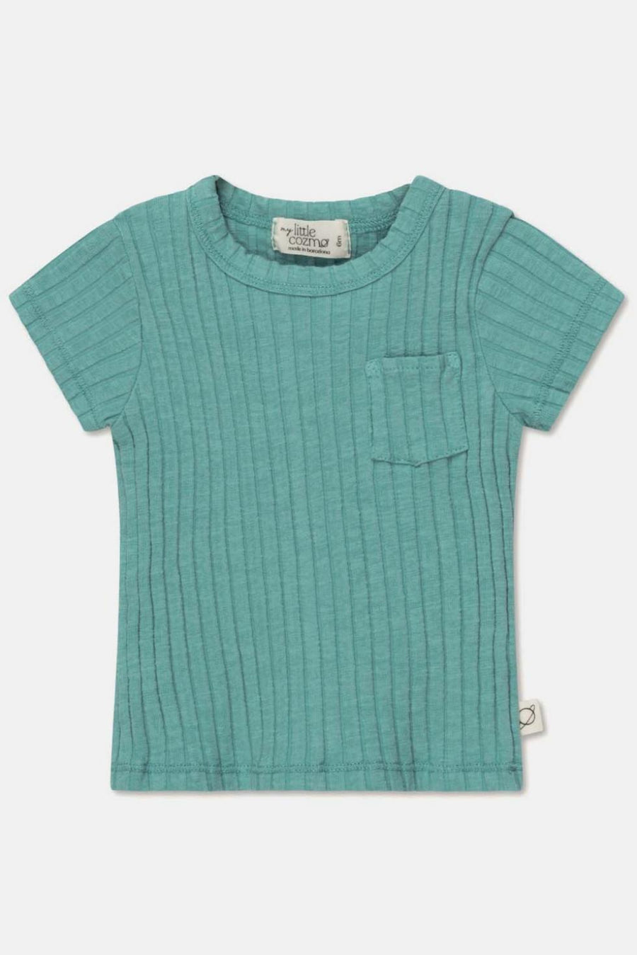 Rib basic baby t-shirt - Green - T-shirt