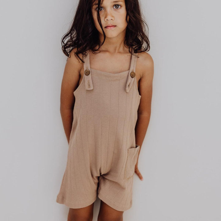 Rib Overalls - Bronze - Overalls