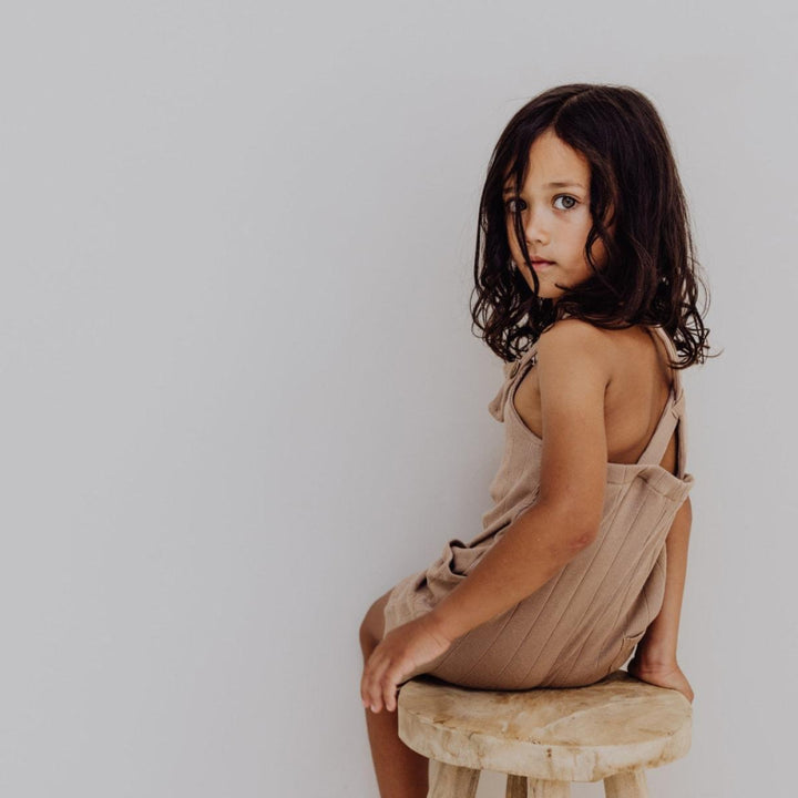 Rib Overalls - Bronze - Overalls
