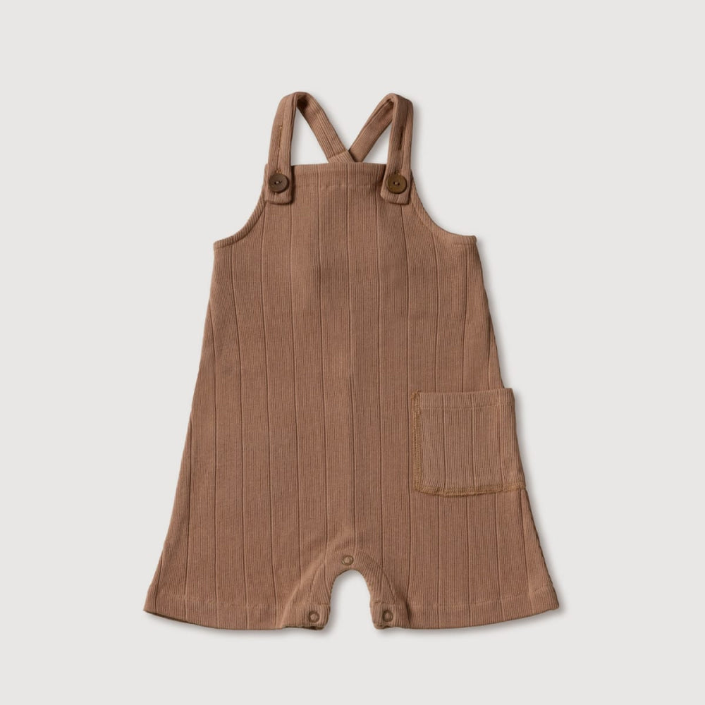 Rib Overalls - Bronze - Overalls