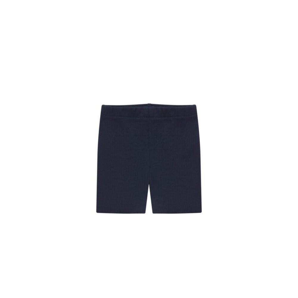 Rib Shorts - Navy - 1 Year - Shorts