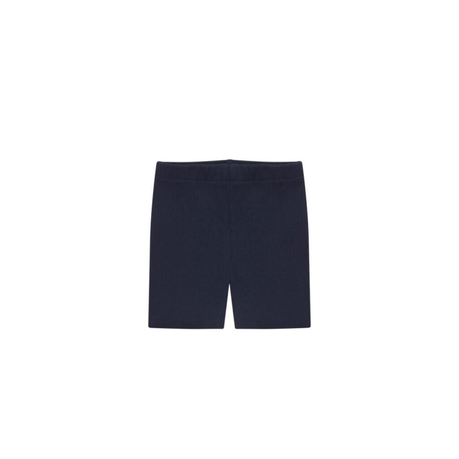 Rib Shorts - Navy - 1 Year - Shorts