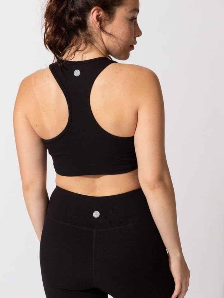 Rib Sports Crop Tank - S - Bra Top