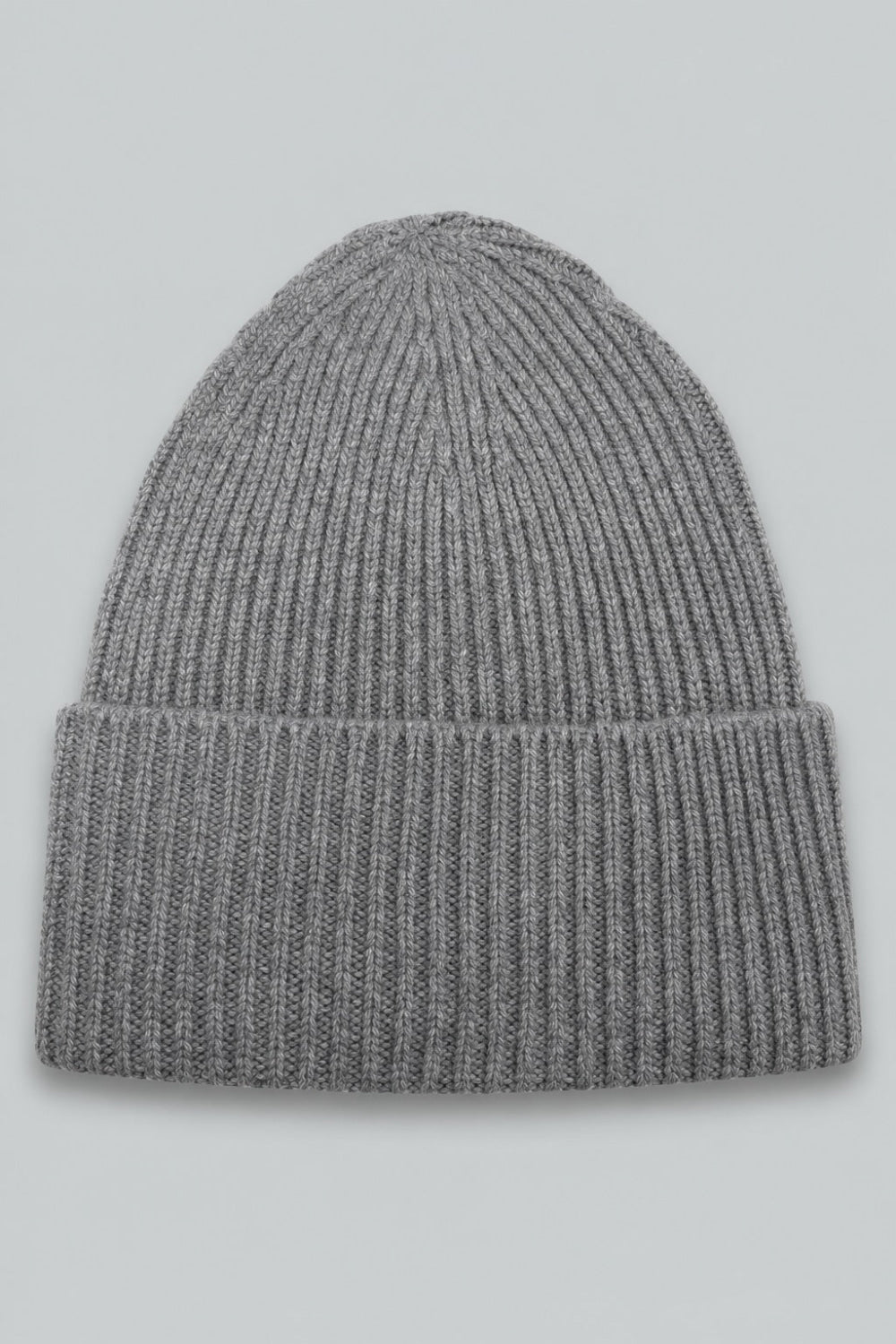 Ribbed Beanie - Heather Gray - OS - Hat
