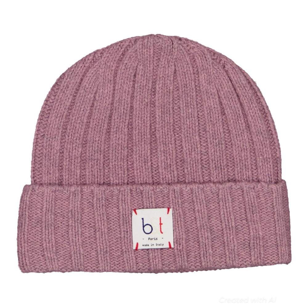 Ribbed Beanie - Pink - Beanie