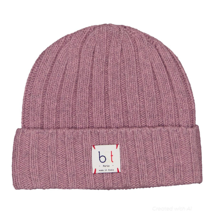 Ribbed Beanie - Pink - Beanie