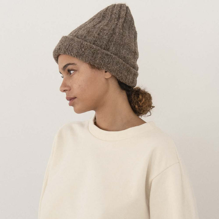 Rib Hat Woman - Earth Accessories WOL HIDE 