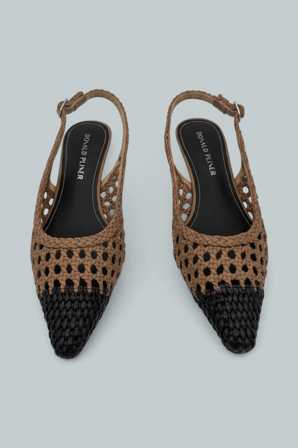 Risha Leather Slingback Pumps - Tobacco - 7.5 - Slingback