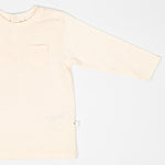 Long Sleeve Slub Jersey Shirt - Oat Milk