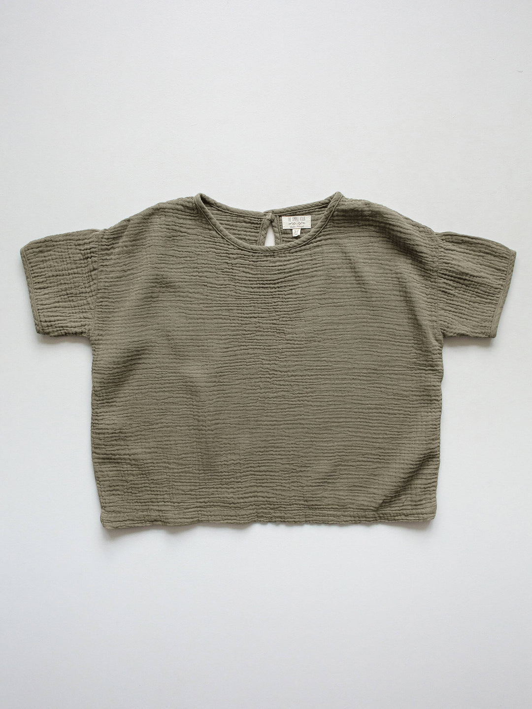 The Muslin Top - Sage