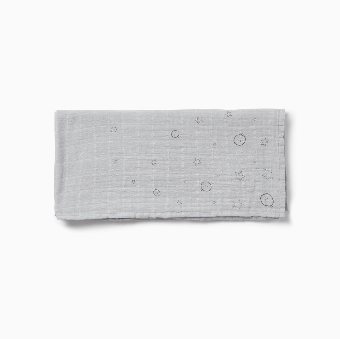Baby Muslin Blanket - Grey
