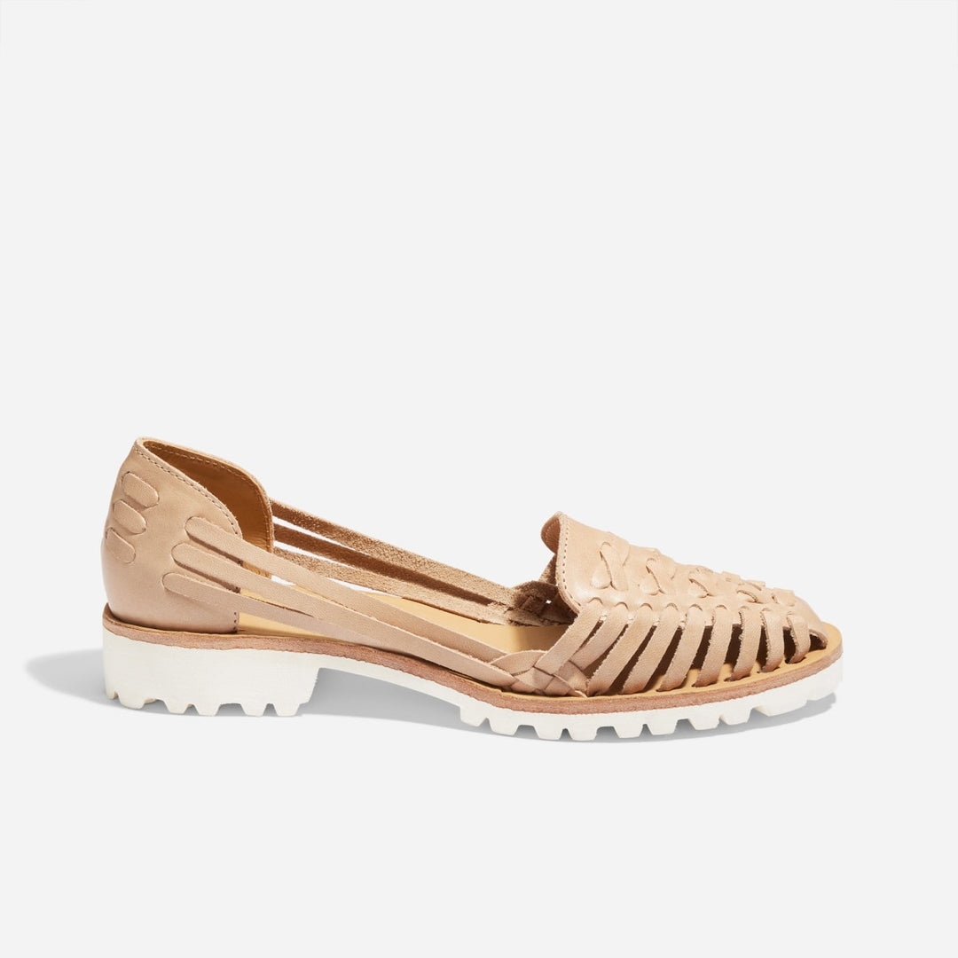 Women's Huarache Lug Sandal - Almond