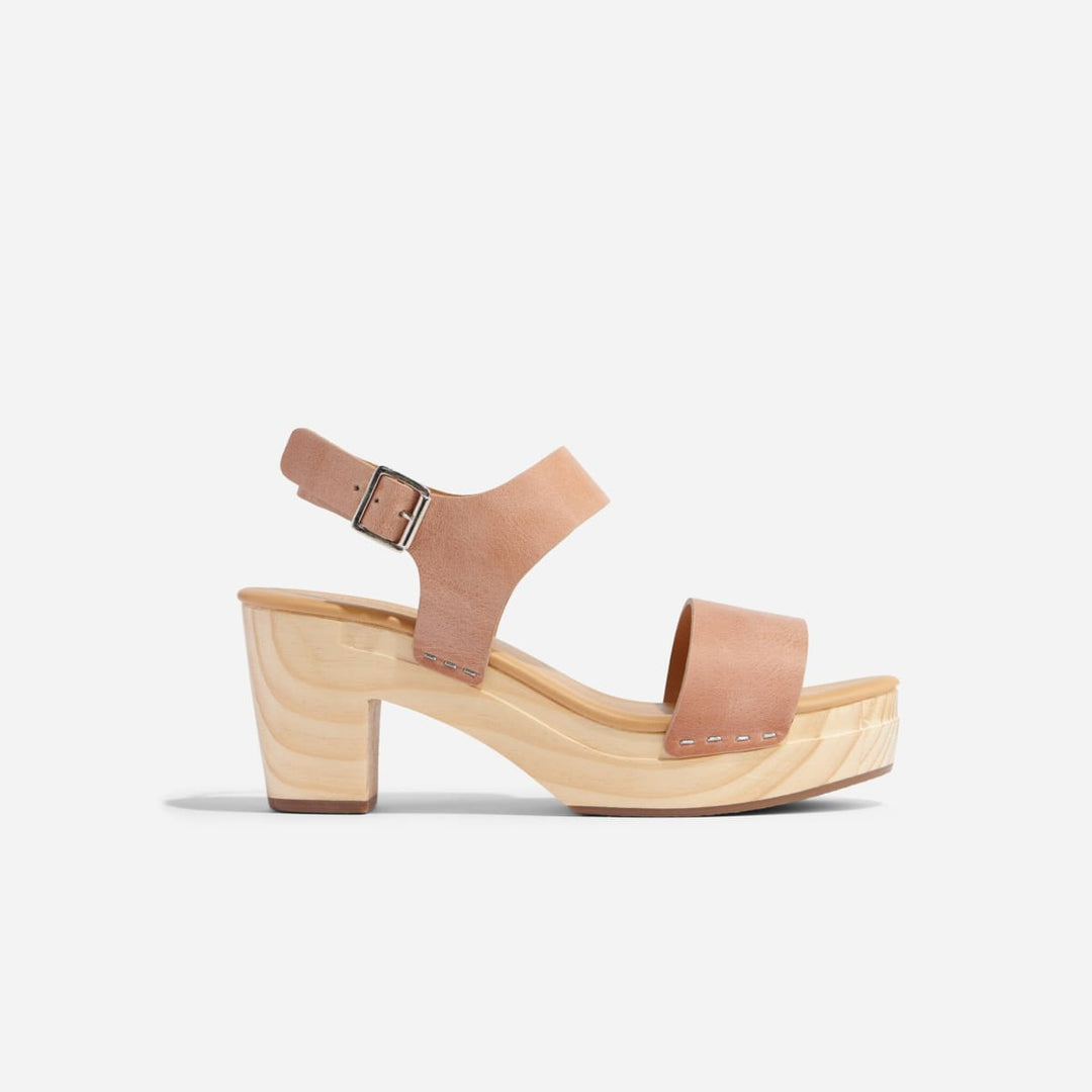 All-Day Open Toe Clog - Desert Rose