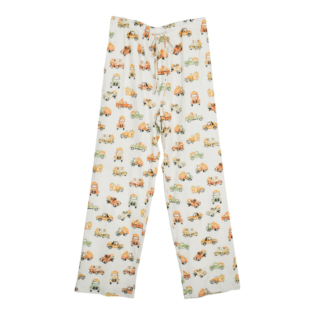 Men's Pajama Bottom - Pumpkin Trucks