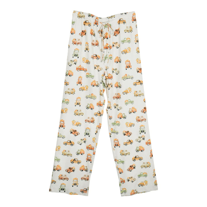 Men's Pajama Bottom - Pumpkin Trucks