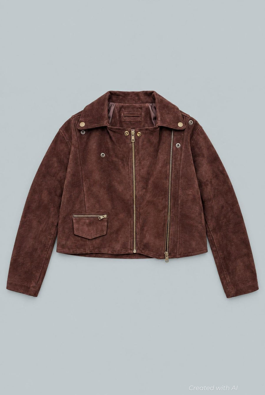 Roberta Jacket - Chocolate Suede - S - Jacket
