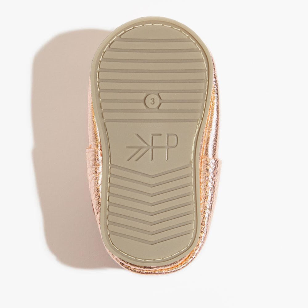 Rose Gold Bow Baby Shoe - ’Bootie - Baby Kids Adult’