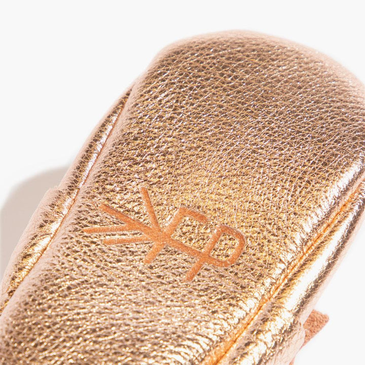 Rose Gold Bow Baby Shoe - ’Bootie - Baby Kids Adult’