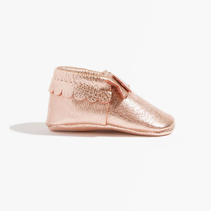 Rose Gold Bow Baby Shoe - ’Bootie - Baby Kids Adult’