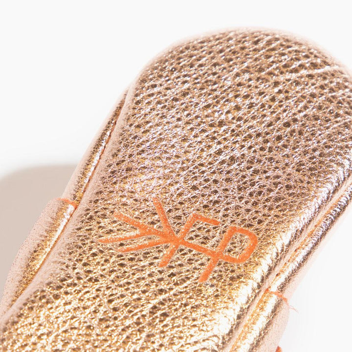 Rose Gold Mary Jane Baby Shoe - ’Bootie - Baby Kids Adult’