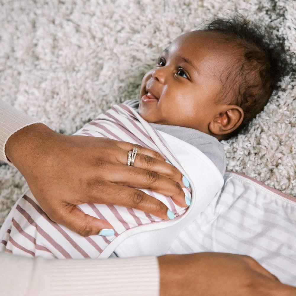 Rose Stripes Swaddle II - Swaddle - Baby