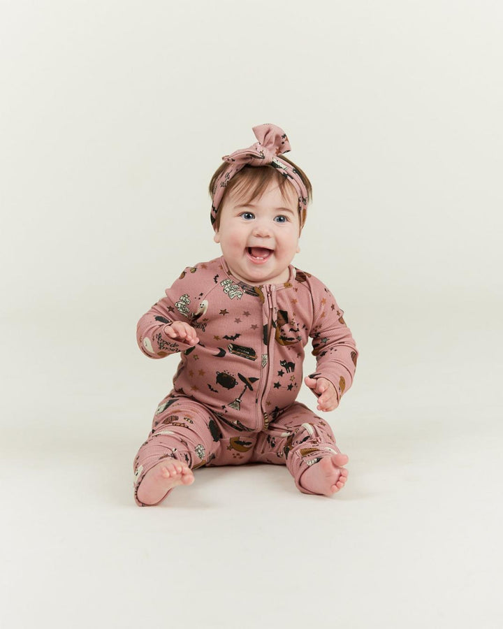 Rosie Headband Wrap - Pink Halloween Mashup - One Size - Hair Accessories