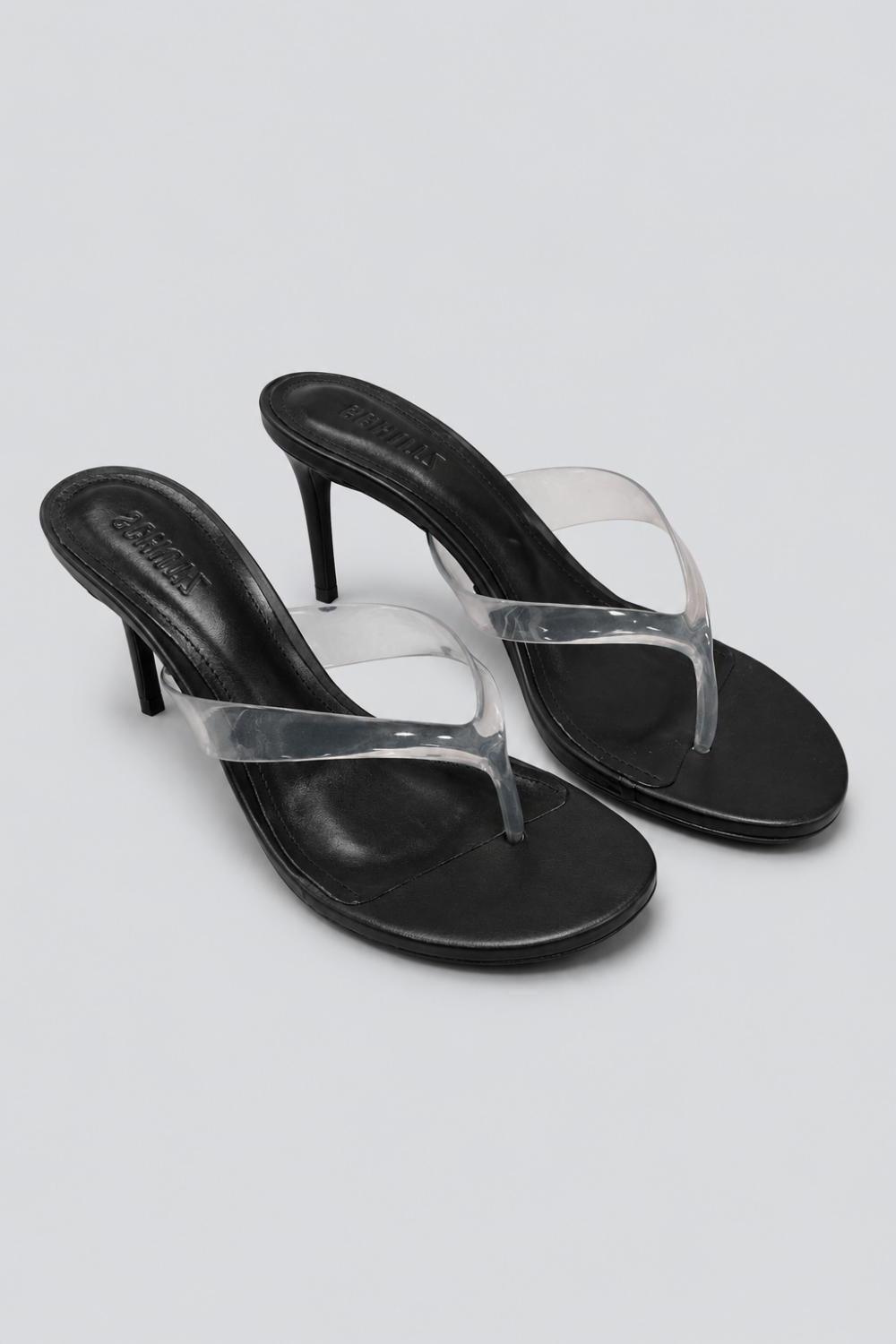 Roslyn Jelly Thong Sandal - Black - 8 - Sandal