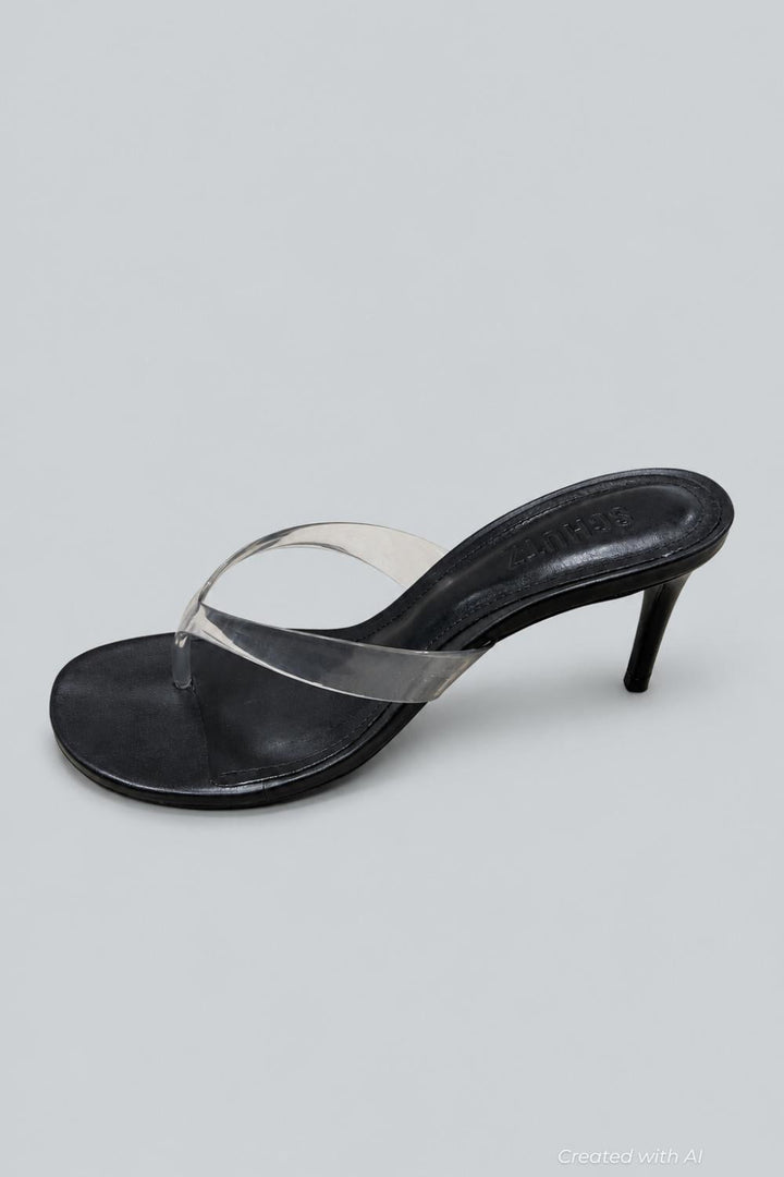 Roslyn Jelly Thong Sandal - Black - 8 - Sandal
