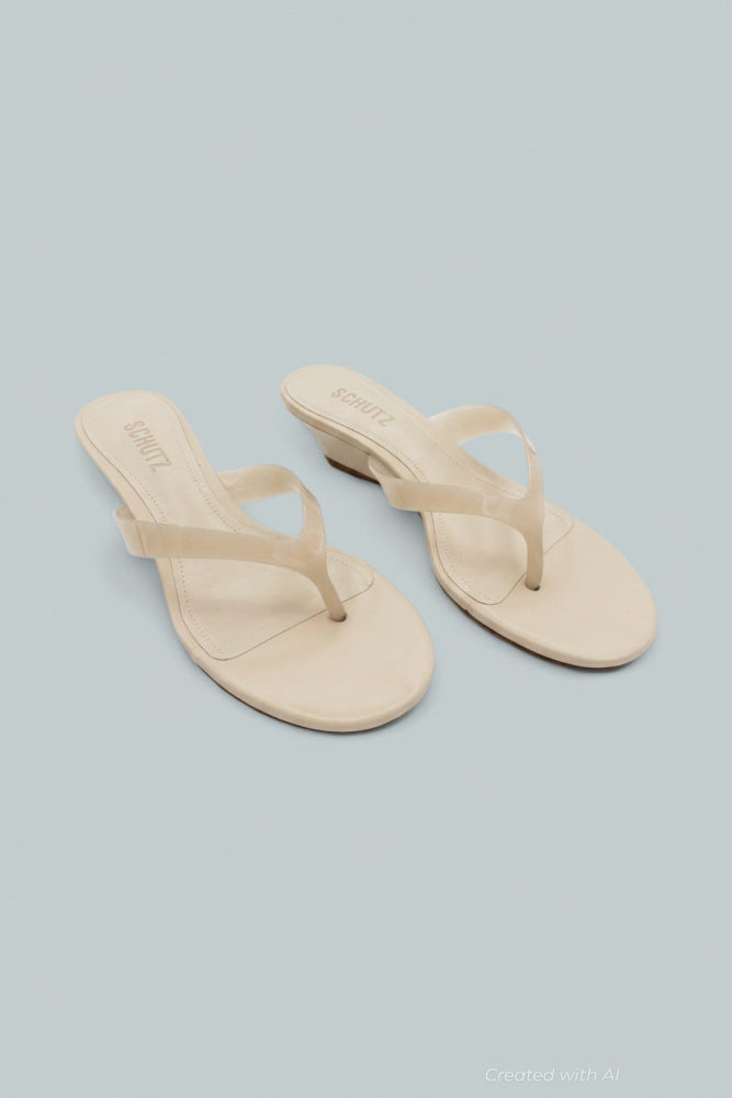 Roslyn Jelly Wedges - Sugar White - 6 - Sandals