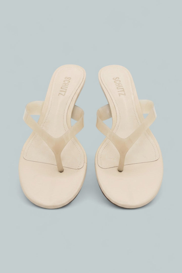 Roslyn Jelly Wedges - Sugar White - 6 - Sandals