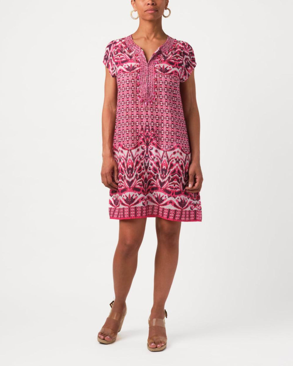 Rowena Tunic - Fuschia - Dresses