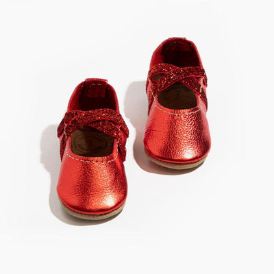 Ruby Ballet Slipper Baby Shoe - ’Flats - Baby Kids Adult All’