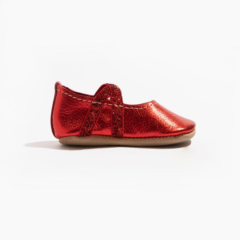 Ruby Ballet Slipper Baby Shoe - ’Flats - Baby Kids Adult All’
